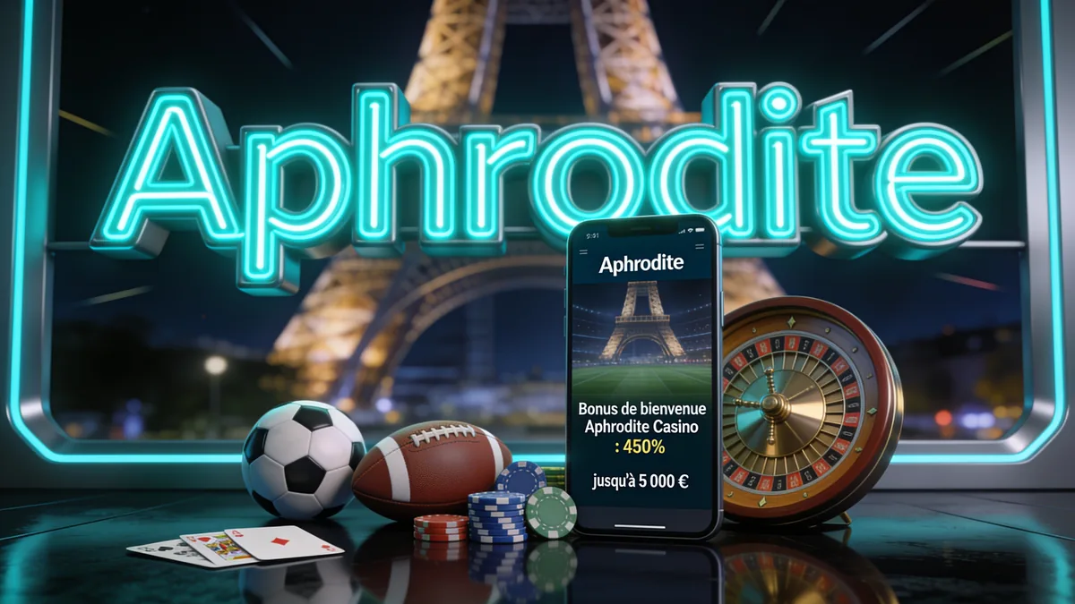 Bonus de bienvenue Aphrodite Casino : 450% jusqu'à 5 000 € — aphrodite casino en France